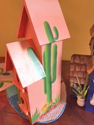 Sarah Keeler's birdhouse