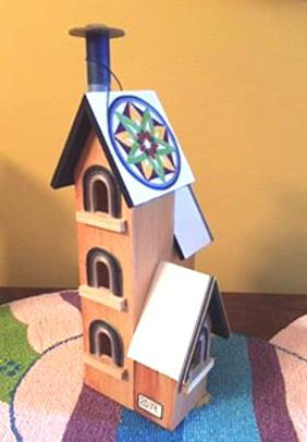Karli Powers' birdhouse