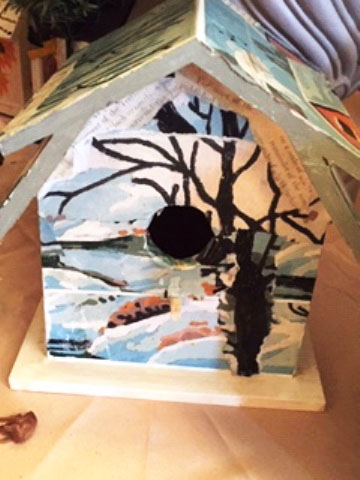 Holli Boyd-White's birdhouse