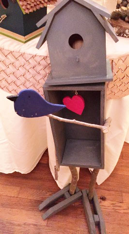 Claire Robelotto's birdhouse