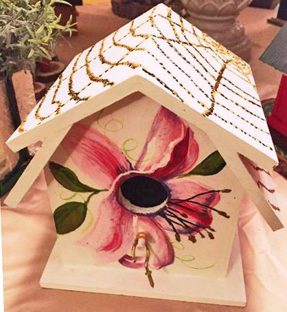 Sally Spring's birdhouse