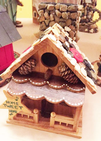 Sally Spring's birdhouse