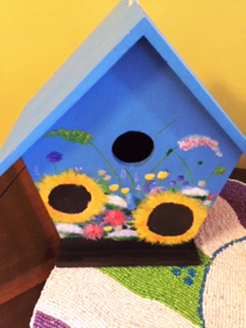 Megan Keeler's birdhouse