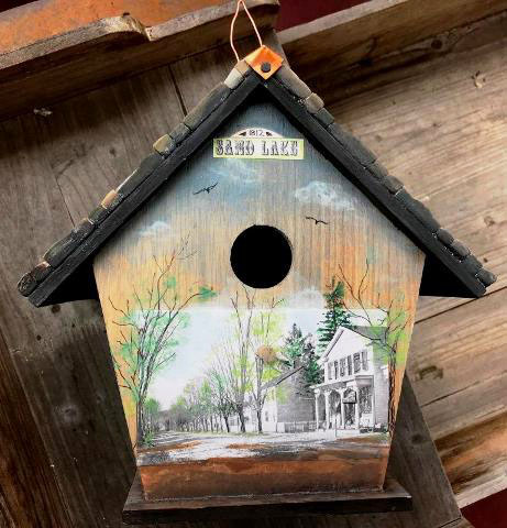 Judi Stone's birdhouse