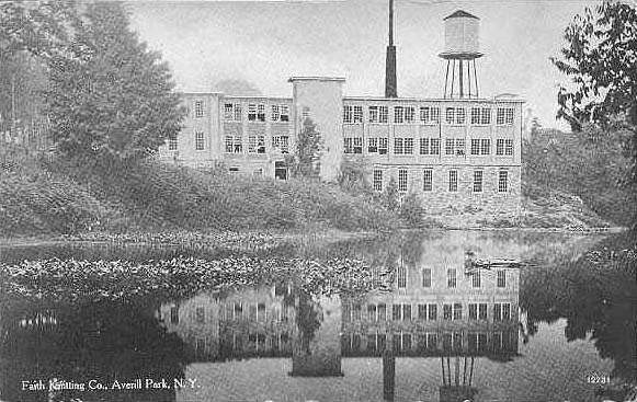 Post Card of the Faith Knitting Co., Averill Park, N.Y.