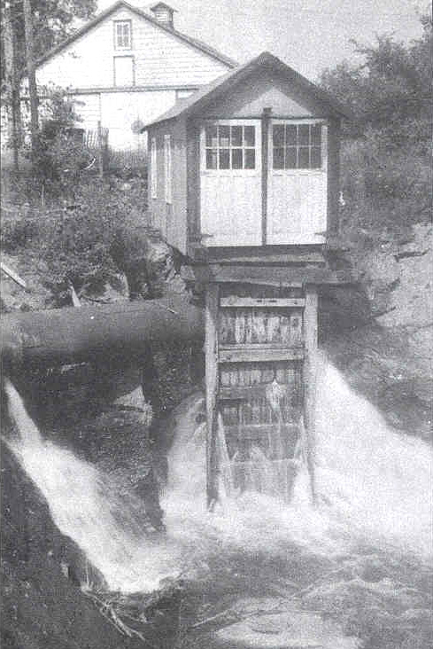 The gatehouse for the Wynantskill Hydro-Electric Company; photo courtesy Robert Hastings.