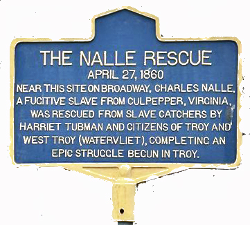 Nalle marker in Watervliet
