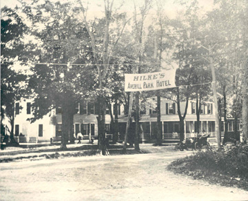 Hilke's Averill Park Hotel, Averill Park village, NY.