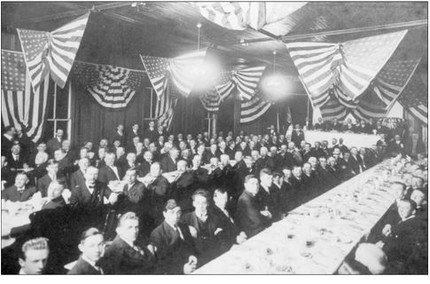1919 Sand Lake medal ceremony